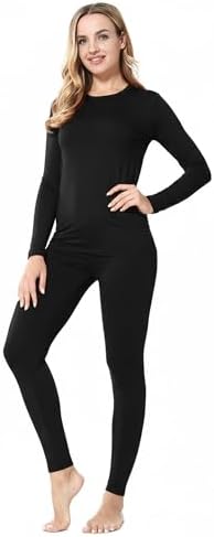 Spyder Womens Thermal Underwear Set - 2 Piece Soft Fleece Moisture